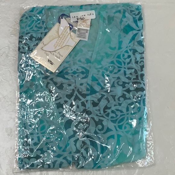 Lisa Blue ARABIAN NIGHTS Cape - Aqua Marine - Picture 11 of 14